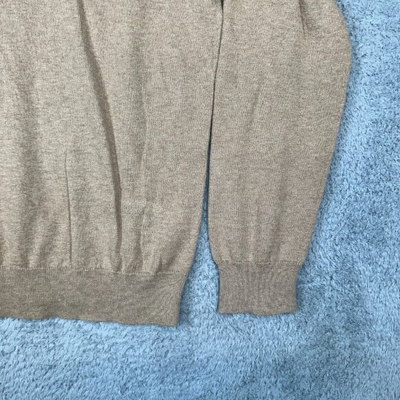 J.Crew Sweater Mens‎ Cotton Merino Wool V-Neck Pullover Size Extra Large - Picture 5 of 12